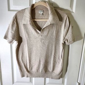 J.crew knit polo shirt
